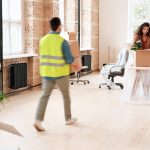 vaciado de oficinas del sector industial