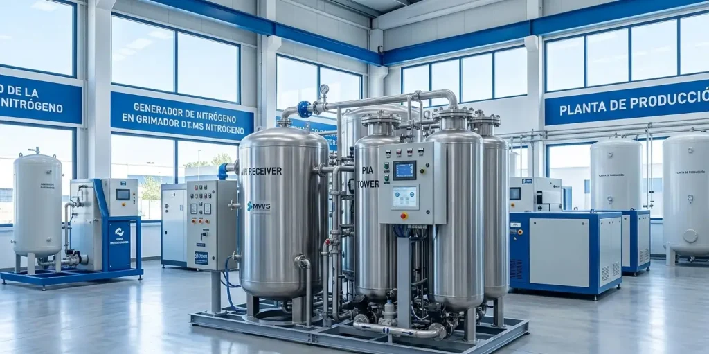 Generadores de nitrógeno.
